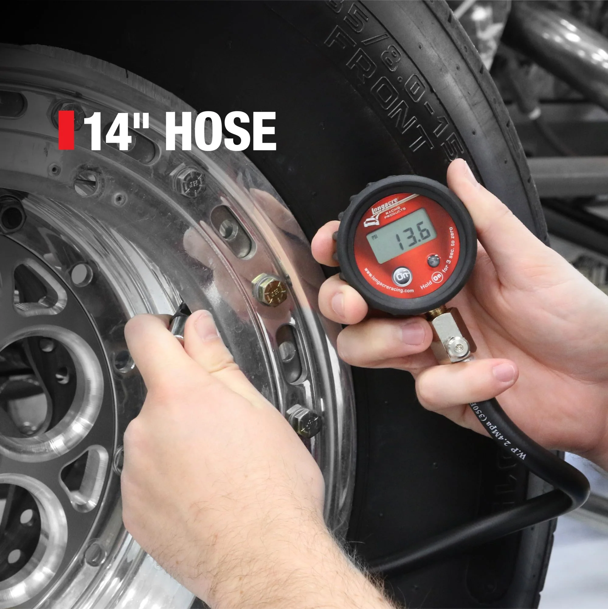 2" Digital Tire Pressure Gauge, Basic Style - Image 5