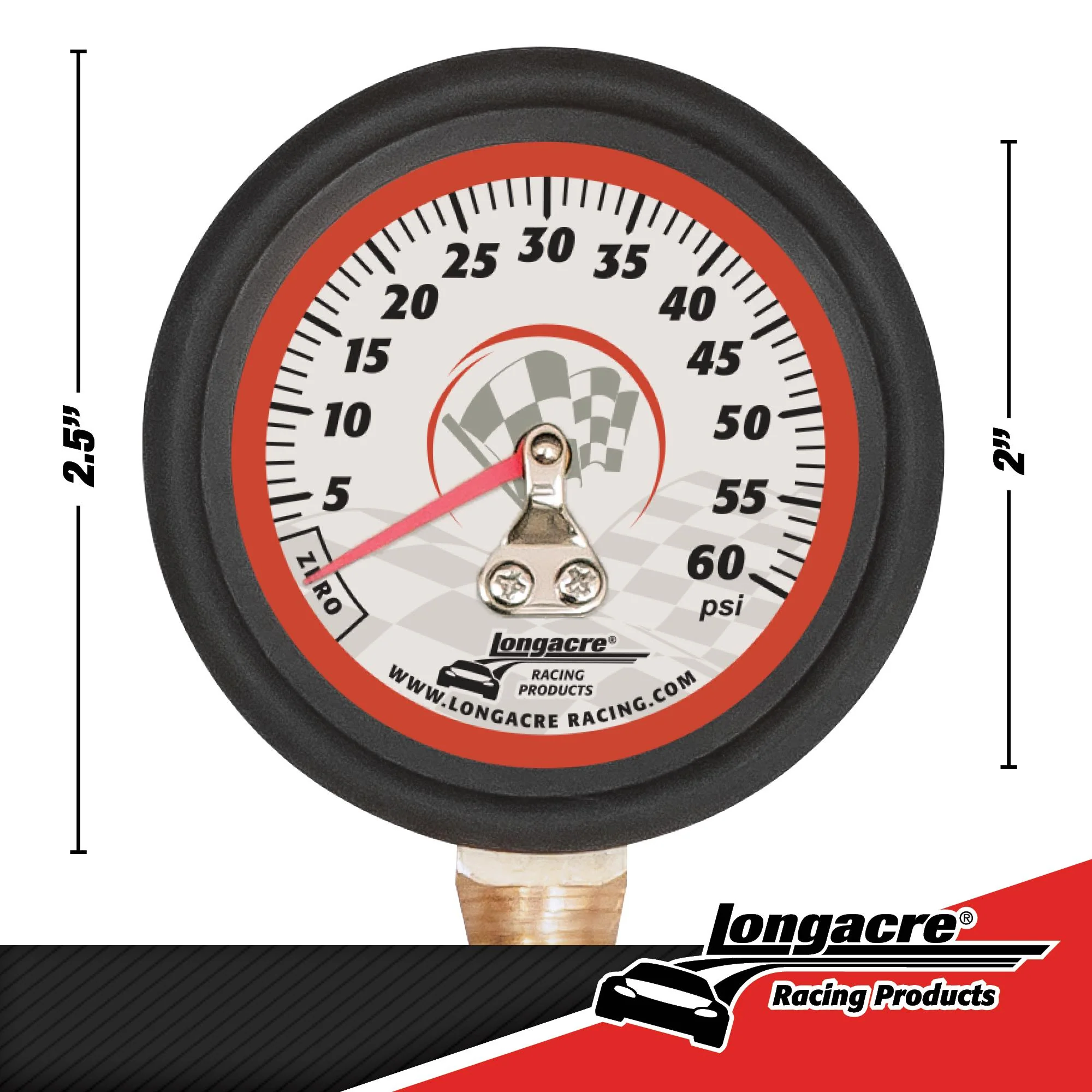 Basic 2" Tire Gauge - Image 3