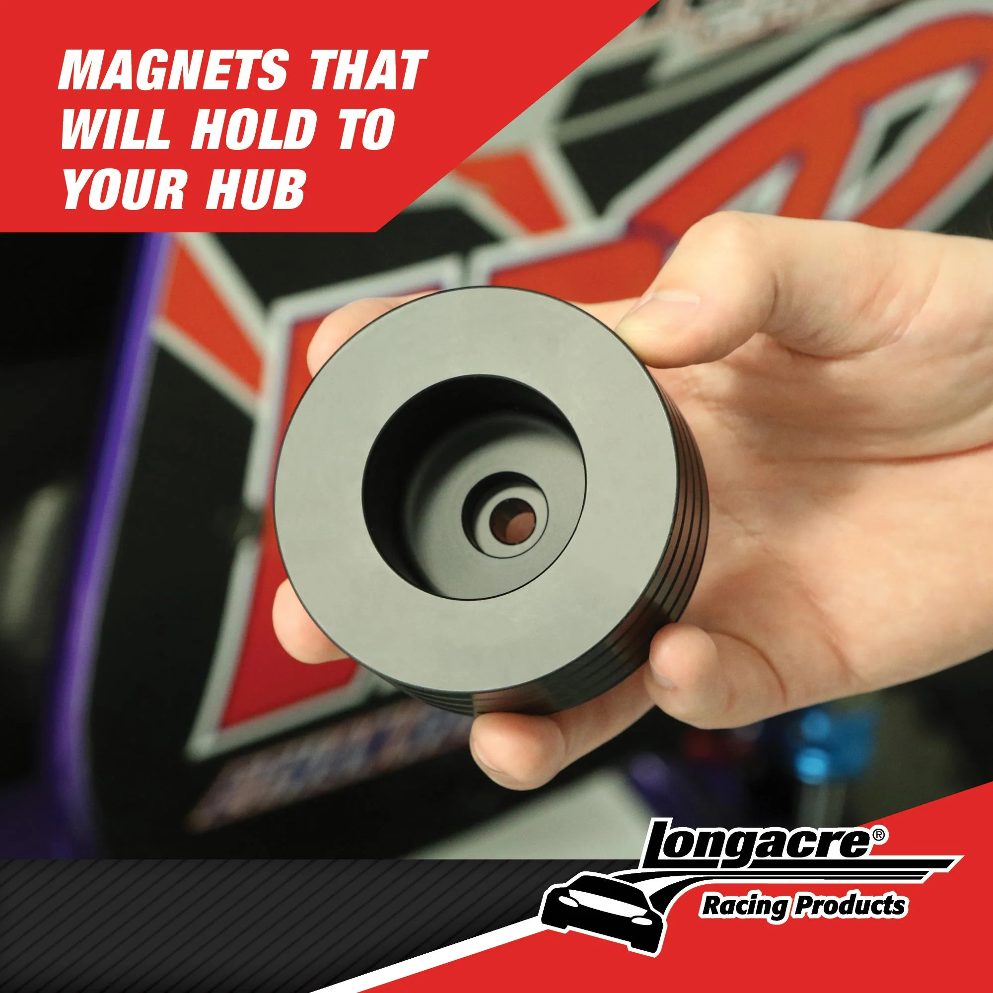 Billet Magnetic Caster Camber Gauge Adapter - Image 3