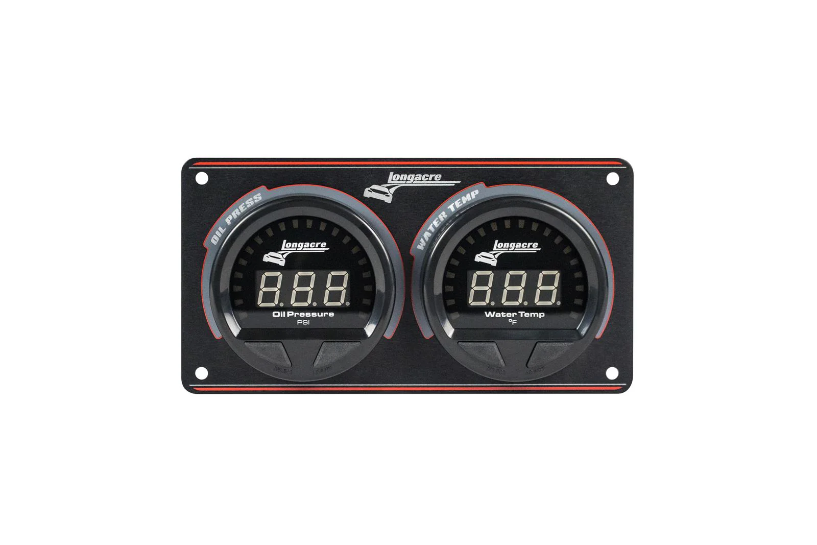 Digital Elite LED Waterproof Gauge Panel, 2 Gauge Oil Pressure/Water Temperature - Image 3
