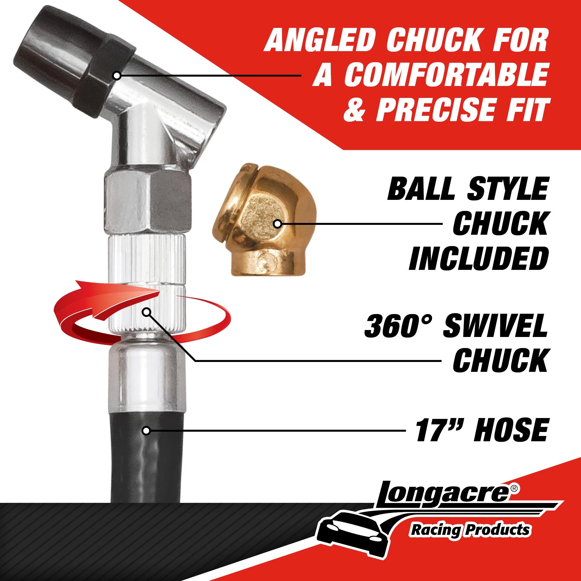 Digital Quick Fill Tire Pressure Gauge 0-125 psi - Image 5