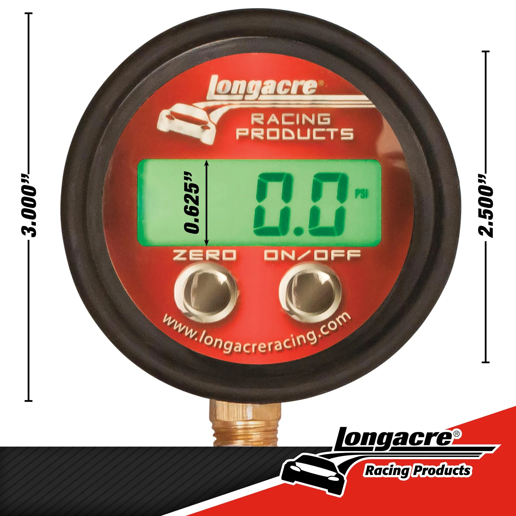 Digital Quick Fill Tire Pressure Gauge 0-60 psi - Image 4