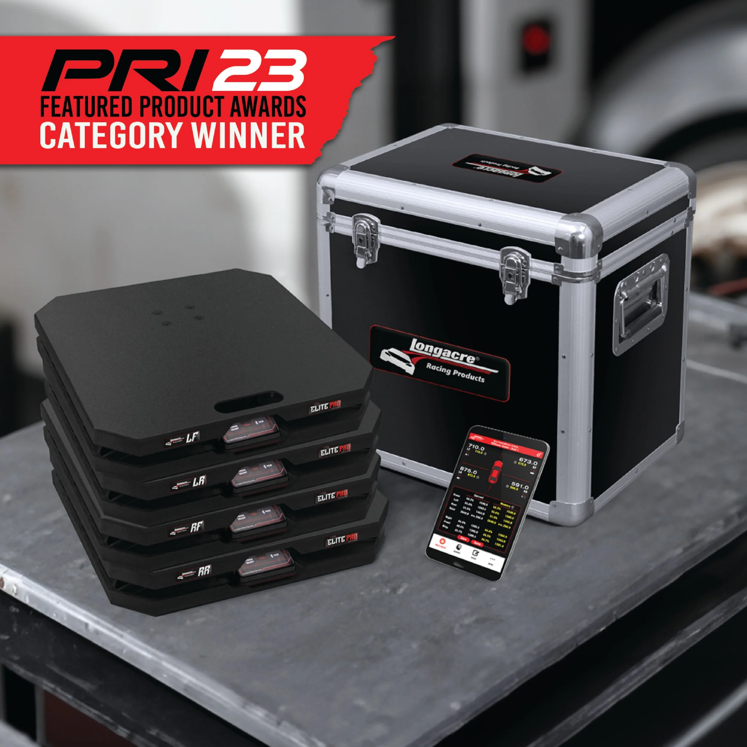 Elite Pro Wireless Dual Load Cell Scales from Longacre 1800 Lbs./Pad, 15" Pads - Image 5