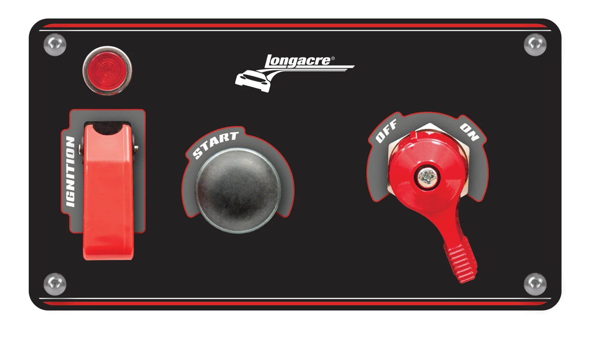 Elite Switch Panel - Push Starter/Ignition With Lights, Flip, & Master Disconnect