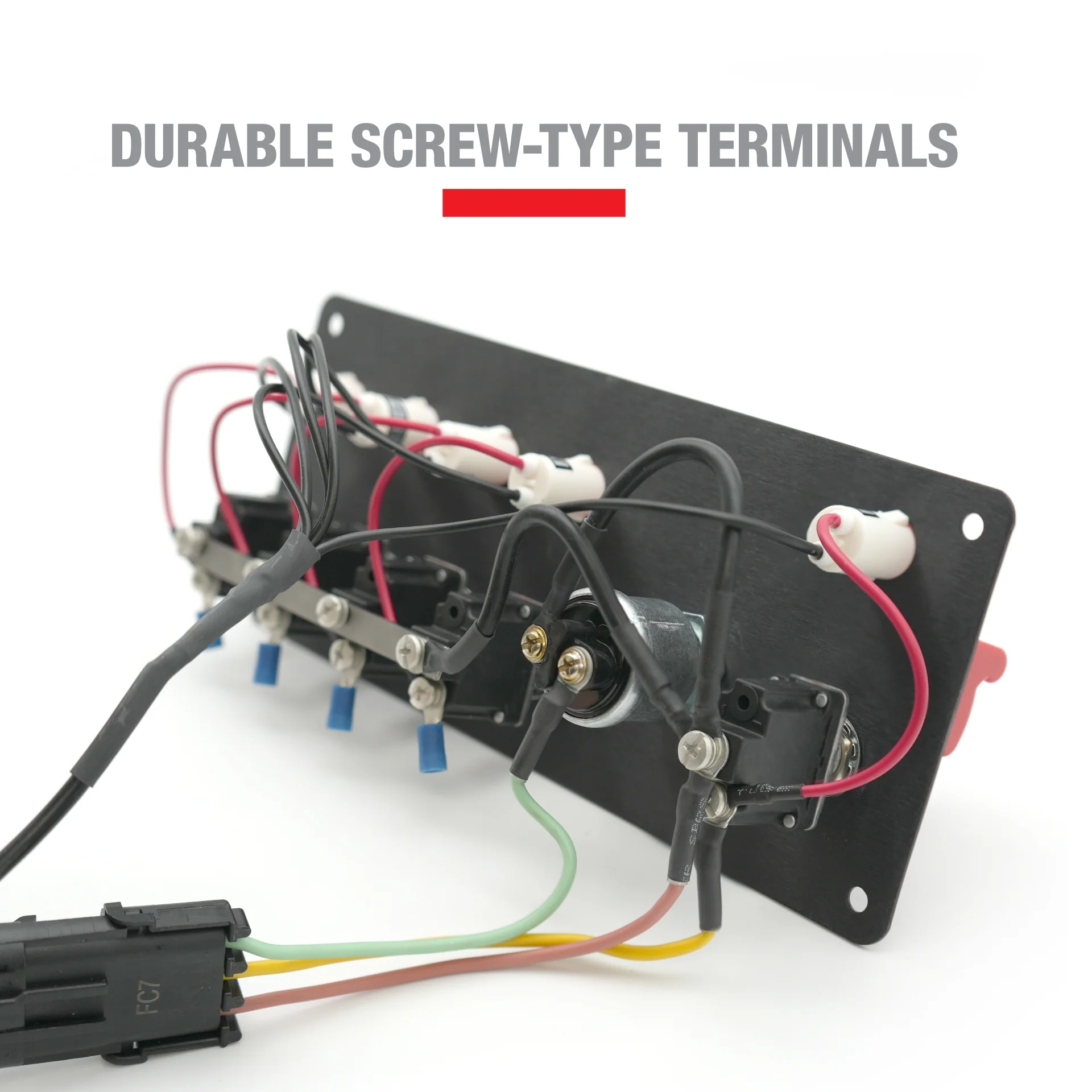 Elite Switch Panel - Push Starter/Ignition/4 ACC With Lights - Image 3