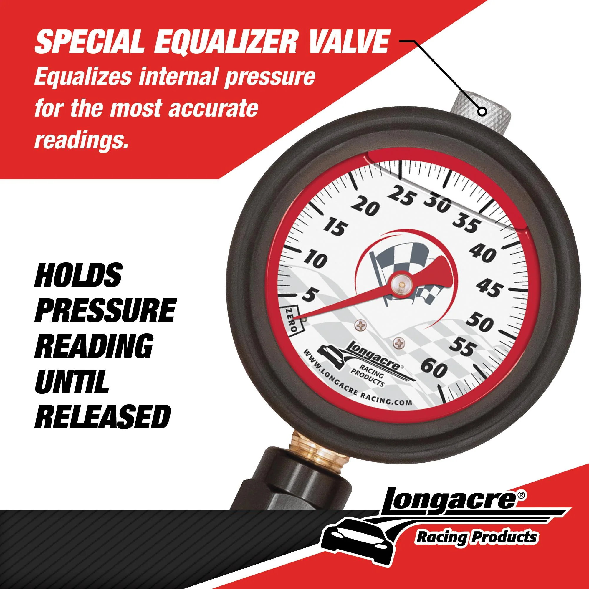 Liquid Filled 2½" GID Tire Pressure Gauge - Image 3