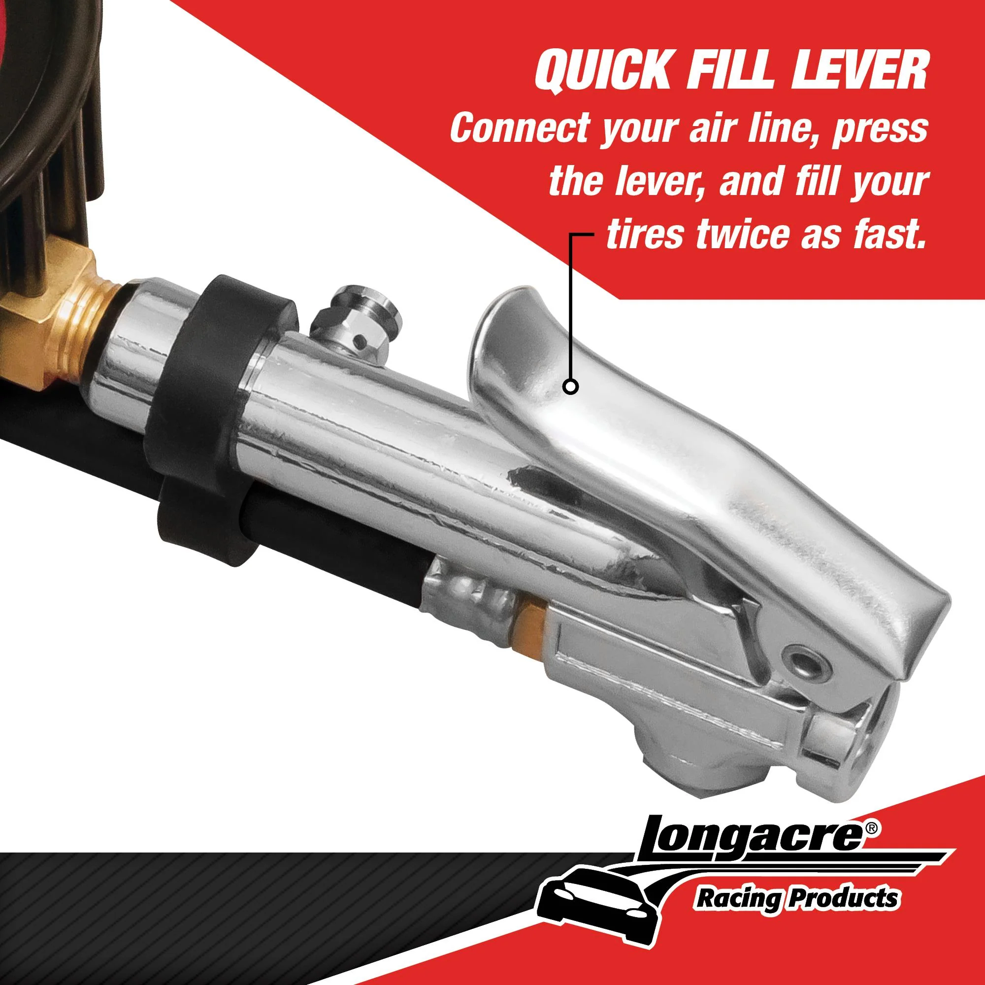 Magnum™ 3½" GID Quick Fill Tire Gauge 0-60 psi - Image 4