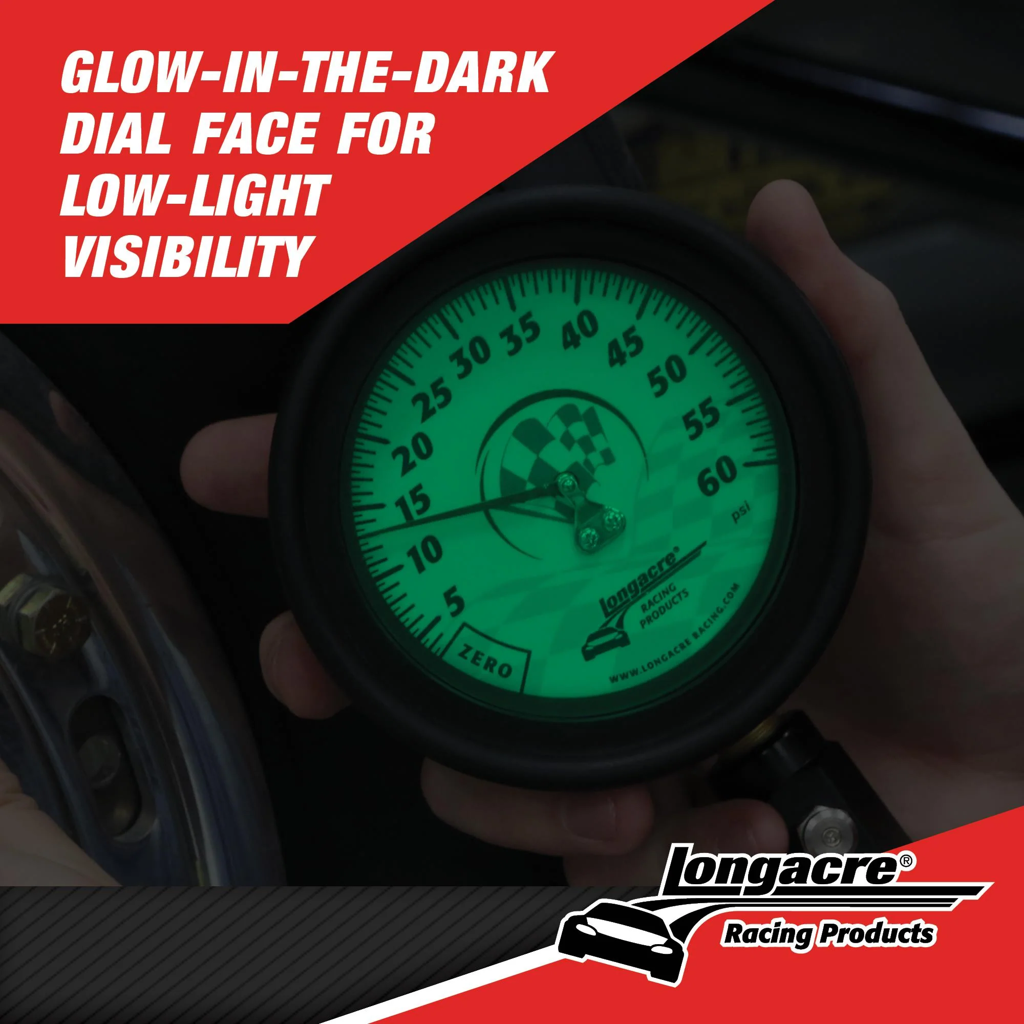 Magnum™ 3½" Tire Pressure Gauge - Image 4