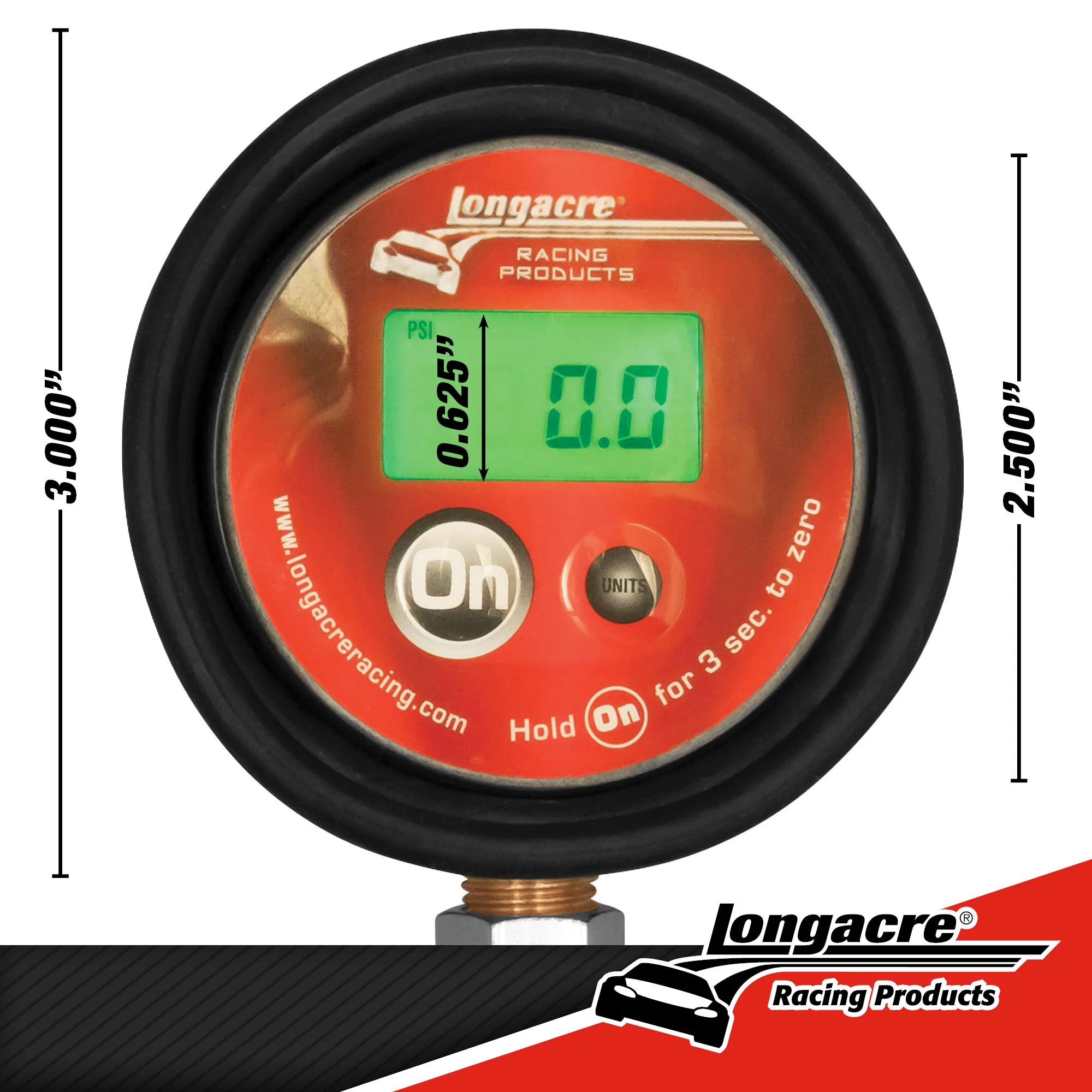 Semi Pro Digital Tire Pressure Gauge 0-60 psi - Image 3