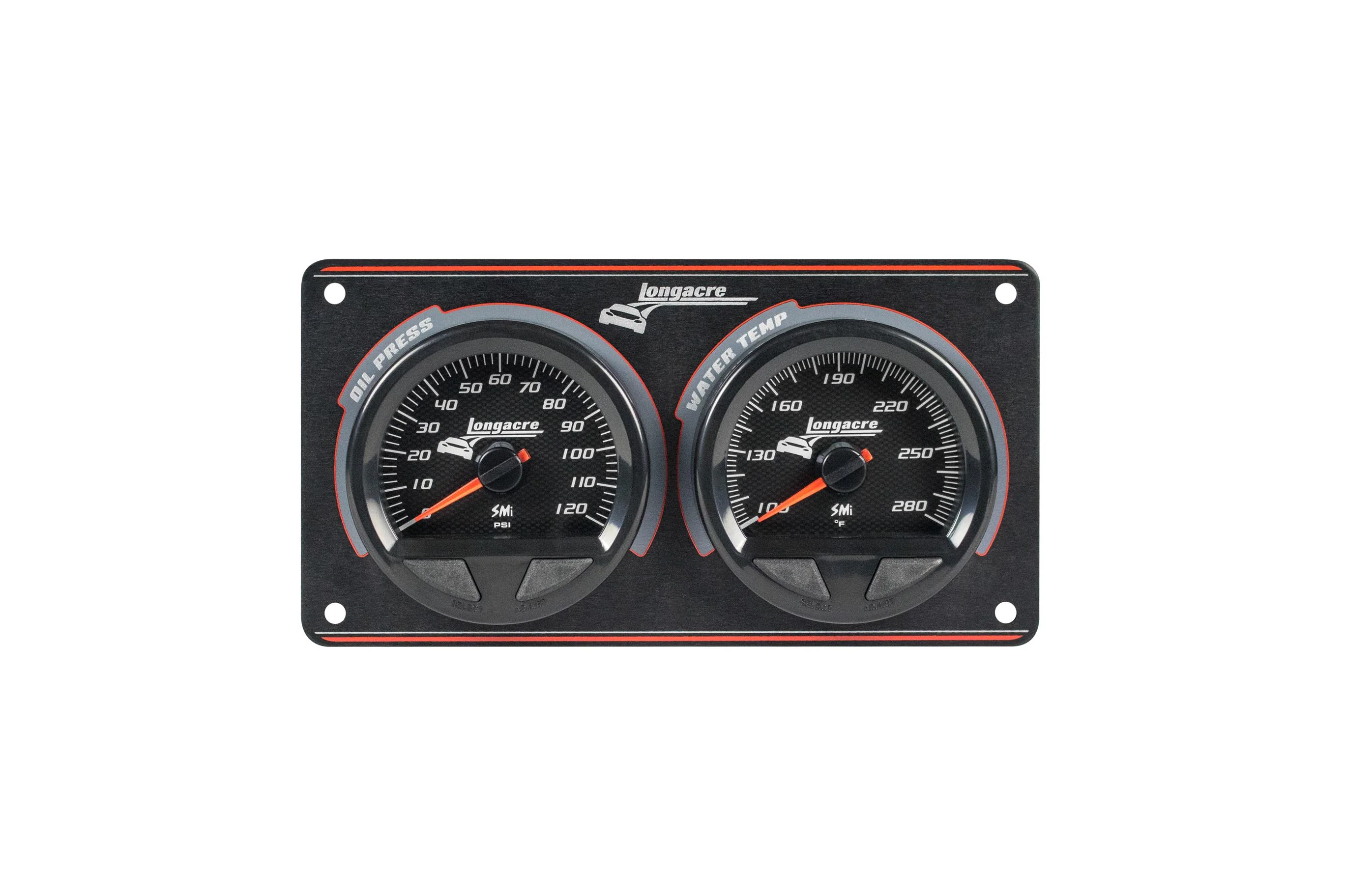 SMi™ Elite Waterproof Gauge Panel, 2 Gauge Oil Pressure/Water Temperature - Image 3