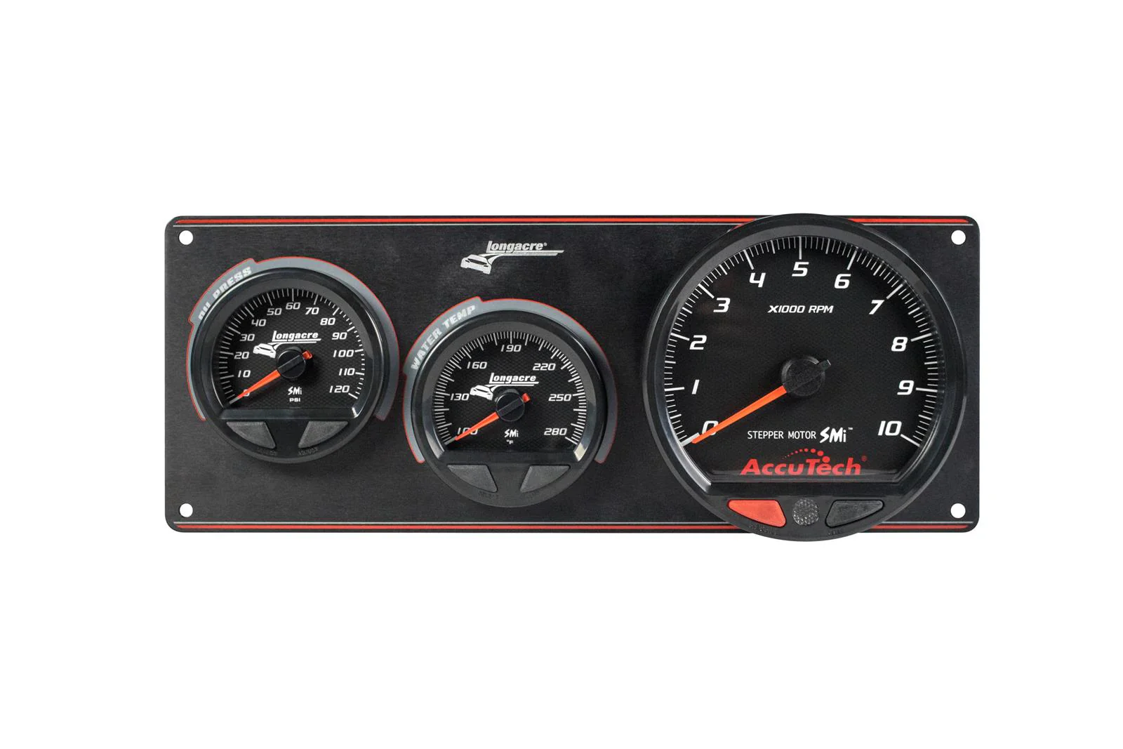 SMi™ Elite Waterproof Gauge Panel, 2 Gauge Oil Pressure/Water Temperature/Tach - Image 3