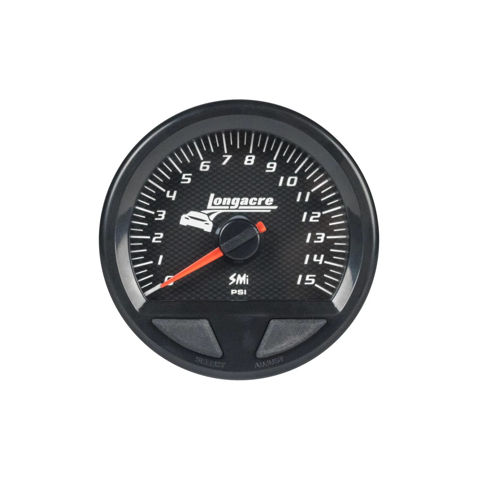 SMi™ Elite Waterproof Gauges, Fuel Pressure 0-15 psi, Sensor Not Included - Image 3