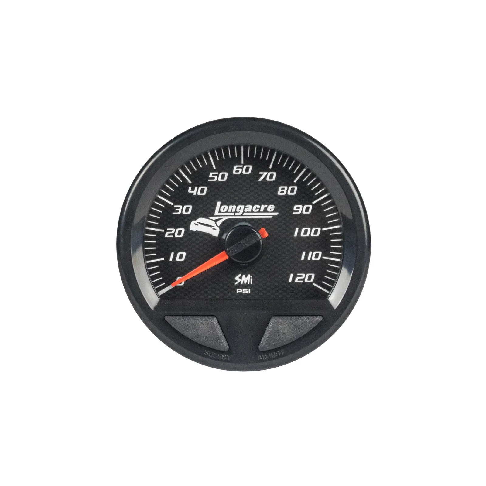 SMi™ Elite Waterproof Gauges, Oil Pressure 0-120 psi, Sensor Not Included - Image 3