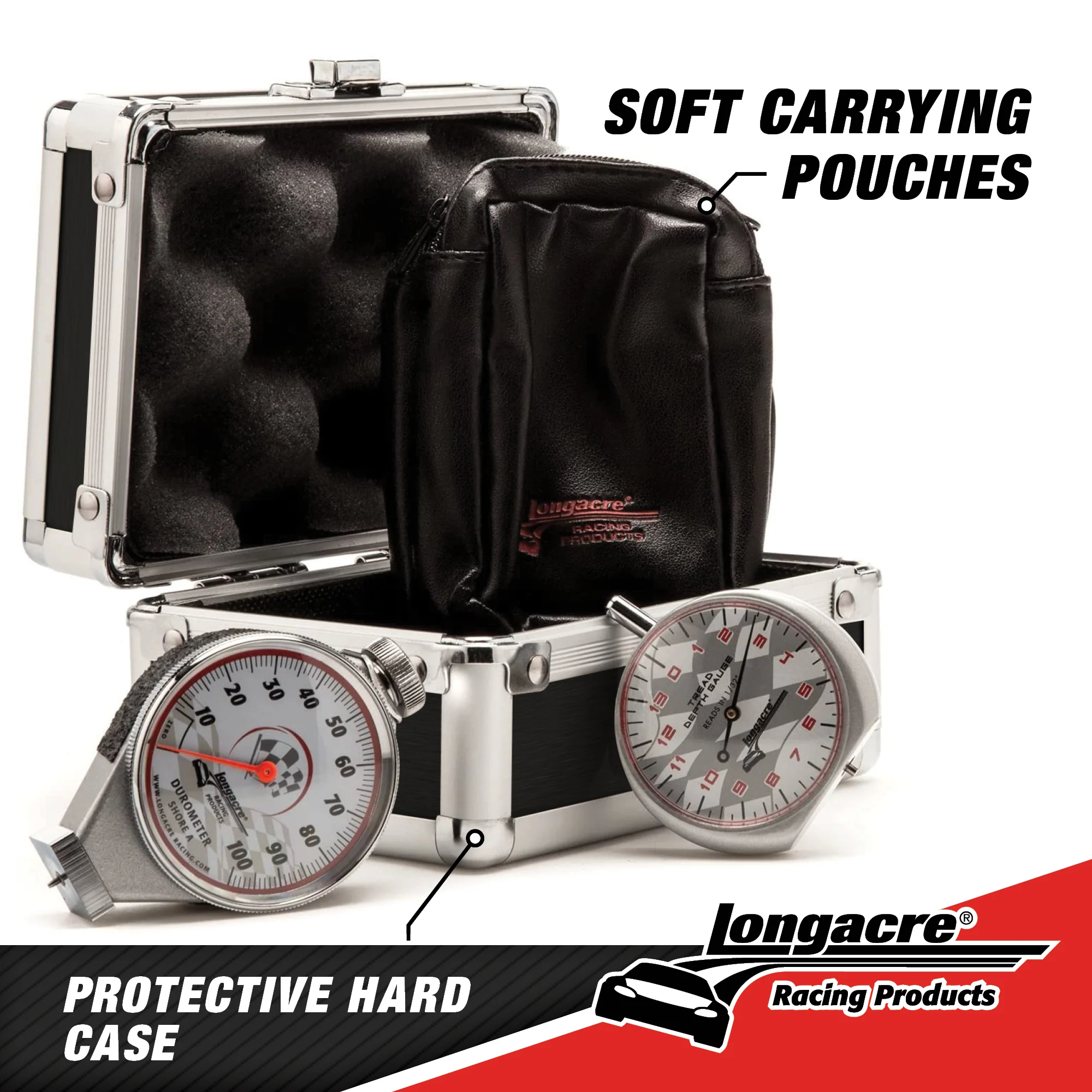 Tire Durometer & Tread Depth Gauge with Storage Case - Image 4